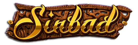 Логотип игрового автомата Синбад.