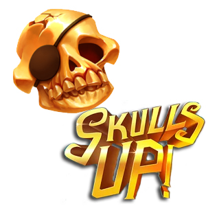 Логотип игрового автомата Skulls Up.