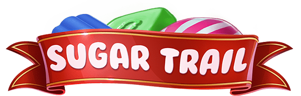 Логотип игрового автомата Sugar Trail.