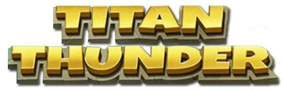 Логотип игрового автомата Titan Thunder.